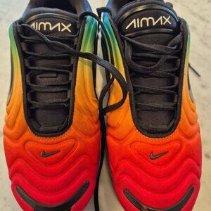 Nike Air Max 720 Rainbow Be True Gilbert Baker Sneaker - Boys Size 5